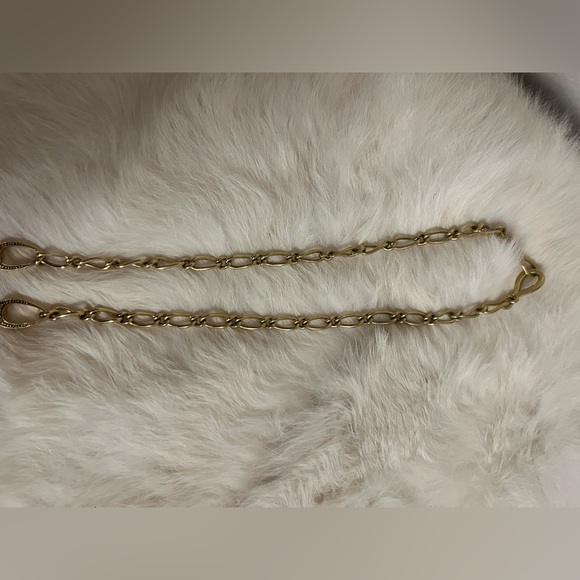 Monte Gold Plated Faux Ruby Necklace High Quality - Picture 4 of 9